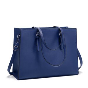 New minimalist and fashionable women's shoulder bag with large capacity(Blue)